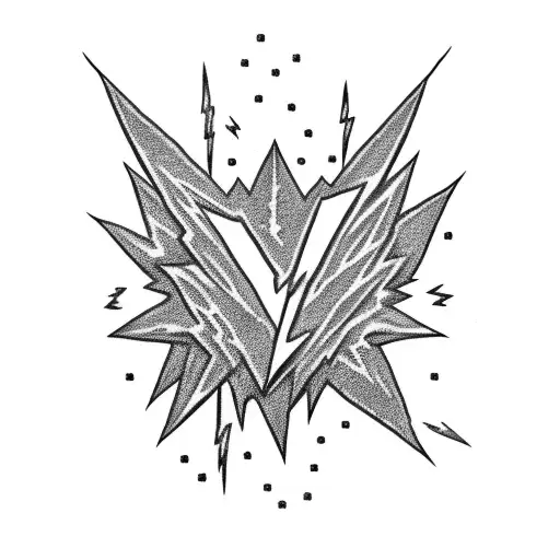 Lightning Bolt tattoo design idea