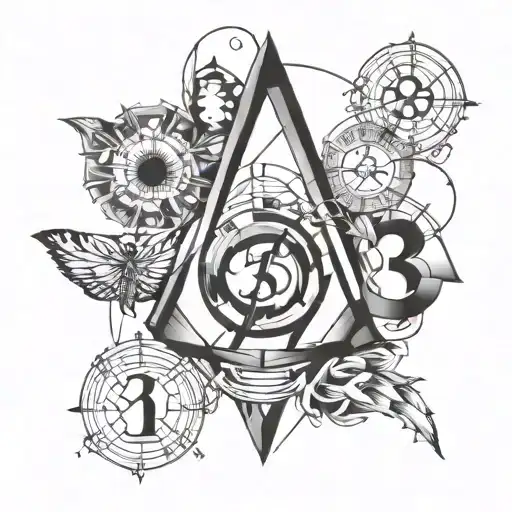 math thinking numbers  tattoo design idea