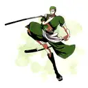 zoro tattoo design idea