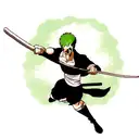 zoro tattoo design idea