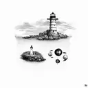 Include a cross, a lighthouse, a bicycle, an ambulance, a soccer ball, a shamroc tattoo design idea