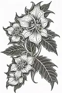 trinacria tattoo design idea