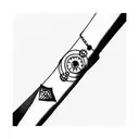 charm bracelet tattoo design idea