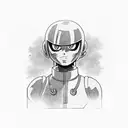 Rock lee tattoo design idea