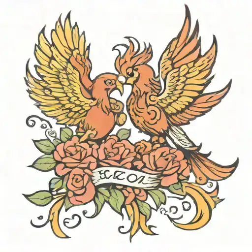 phoenix divorce mom love you tattoo design idea