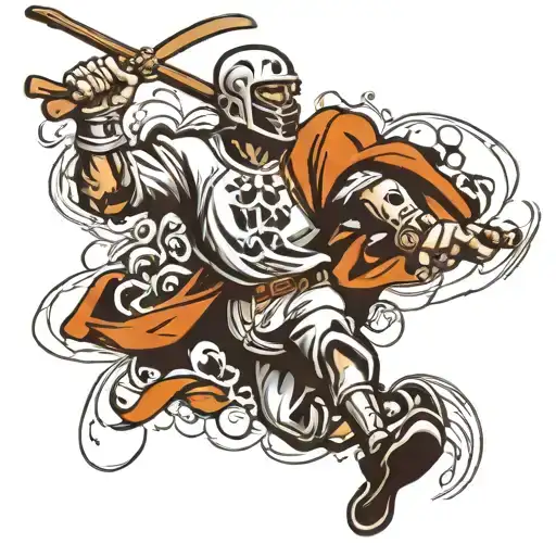 I want a tattoo of a stick figure player two game tattoo design idea