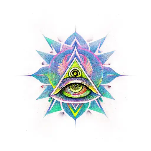 Third Eye tattoo design idea