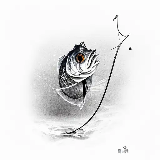 Gons Fishing Rod and Killus Yoyo tattoo design idea