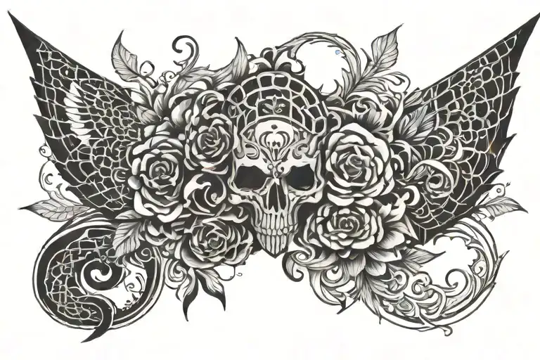 harsh tattoo design idea
