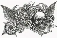 harsh tattoo design idea