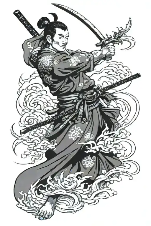ronin tattoo design idea
