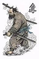 ronin tattoo design idea
