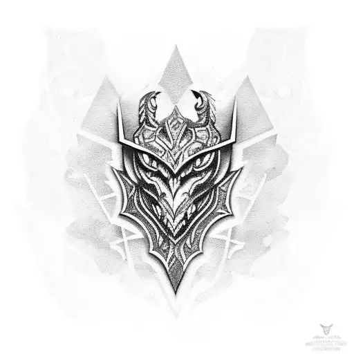 armour  tattoo design idea