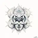 Amon ra tattoo design idea