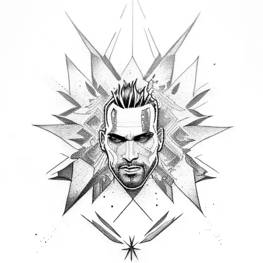 FarCry 3 Vaas head tattoo design idea