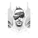 FarCry 3 Vaas head tattoo design idea