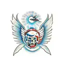 icarus  tattoo design idea