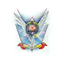 icarus  tattoo design idea