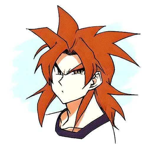 gogeta tattoo design idea