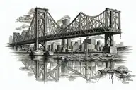Tobin Bridge tattoo design idea