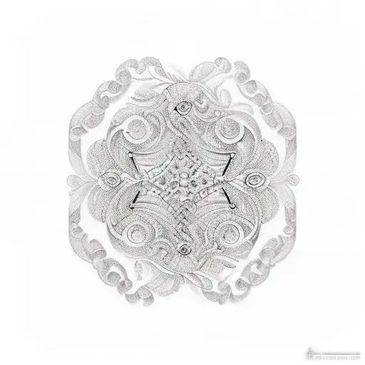 finnish diamonds tattoo design idea