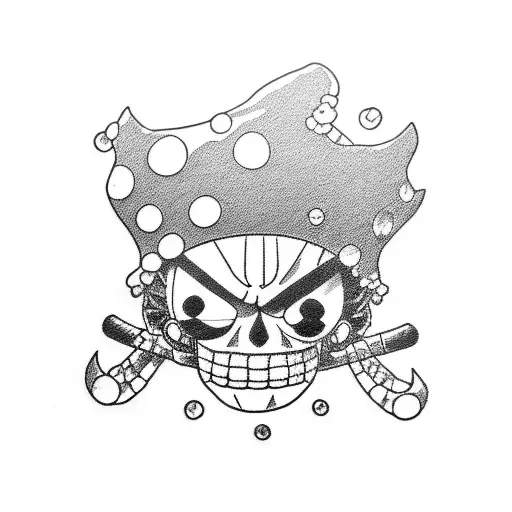 luffy one piece tattoo design idea