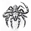 Scorpion tattoo design idea