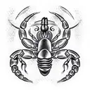 Scorpion tattoo design idea