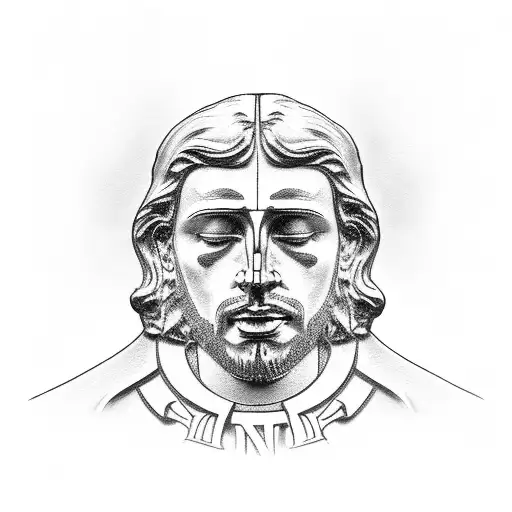 touchdown jesus notre dame tattoo design idea