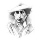 bob dylan heck of hearts tattoo design idea