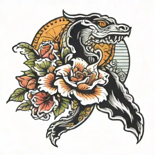 state of Florida  tattoo design idea