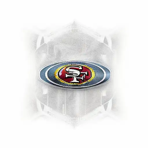 49ers logo with goldengate bridge tattoo design idea