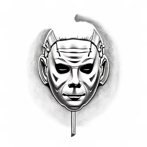 michael myers tattoo design idea