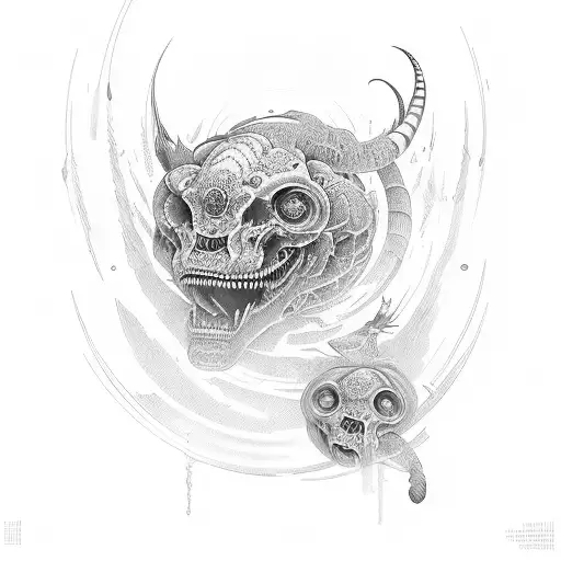 father mom and son tattoo design idea