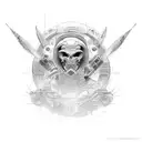 father mom and son tattoo design idea