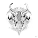 Taurus  tattoo design idea