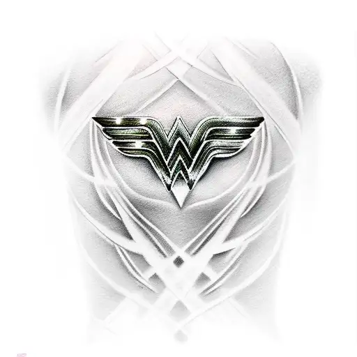 wonder woman  tattoo design idea