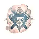 Luffy  tattoo design idea