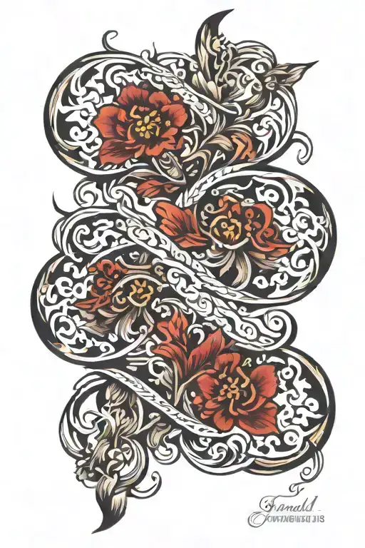 Orthodox baised across whole back tattoo tattoo design idea