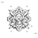 carpentry tools tattoo design idea