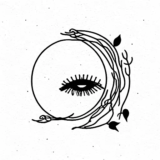 melancholy, existential tattoo design idea