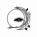 melancholy, existential tattoo design idea