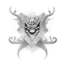 666 tattoo with snake forearm tattoo design idea