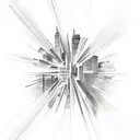 Dallas Skyline tattoo design idea