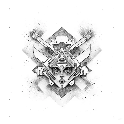 gemini tattoo design idea