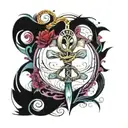 Ankh tattoo design idea