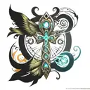 Ankh tattoo design idea
