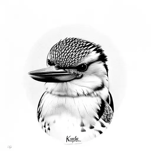 kookaburra  tattoo design idea