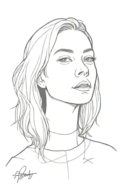 phoebe bridgers tattoo design idea