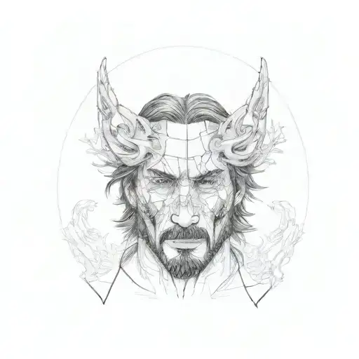 John Wick tattoo design idea